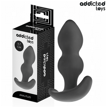 Anale Plug Grande in Silicone - Espansione Progressiva L 11,7 cm